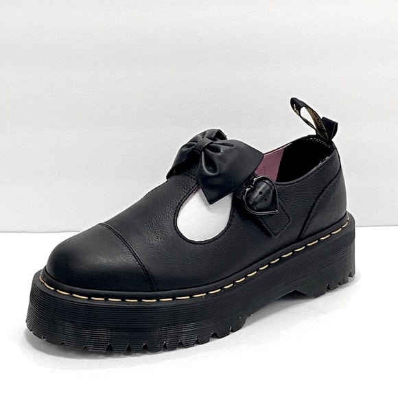 NEW DR MARTENS BETHAN LAZY OAF PLATFORM LEATHER MARY JANES LIMITED EDITION ! - Picture 6 of 10